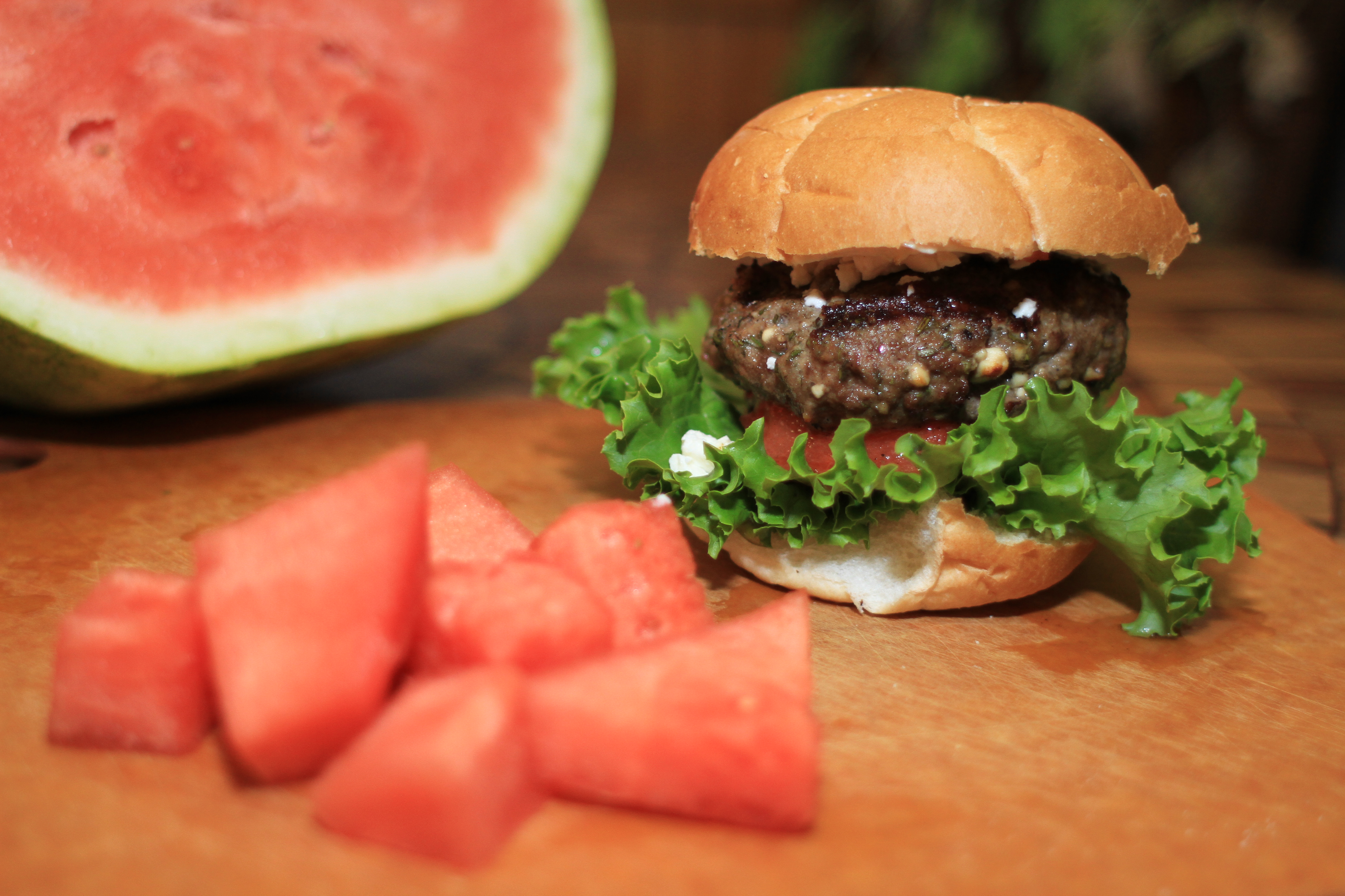 Summer Thyme Burger T.R. Dailey